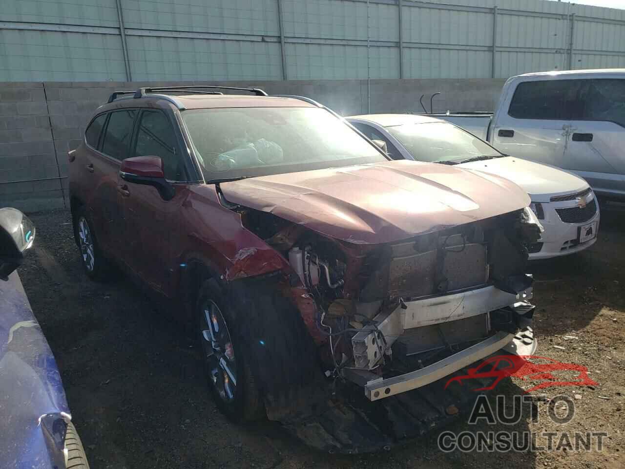 TOYOTA HIGHLANDER 2021 - 5TDDZRBH5MS124038