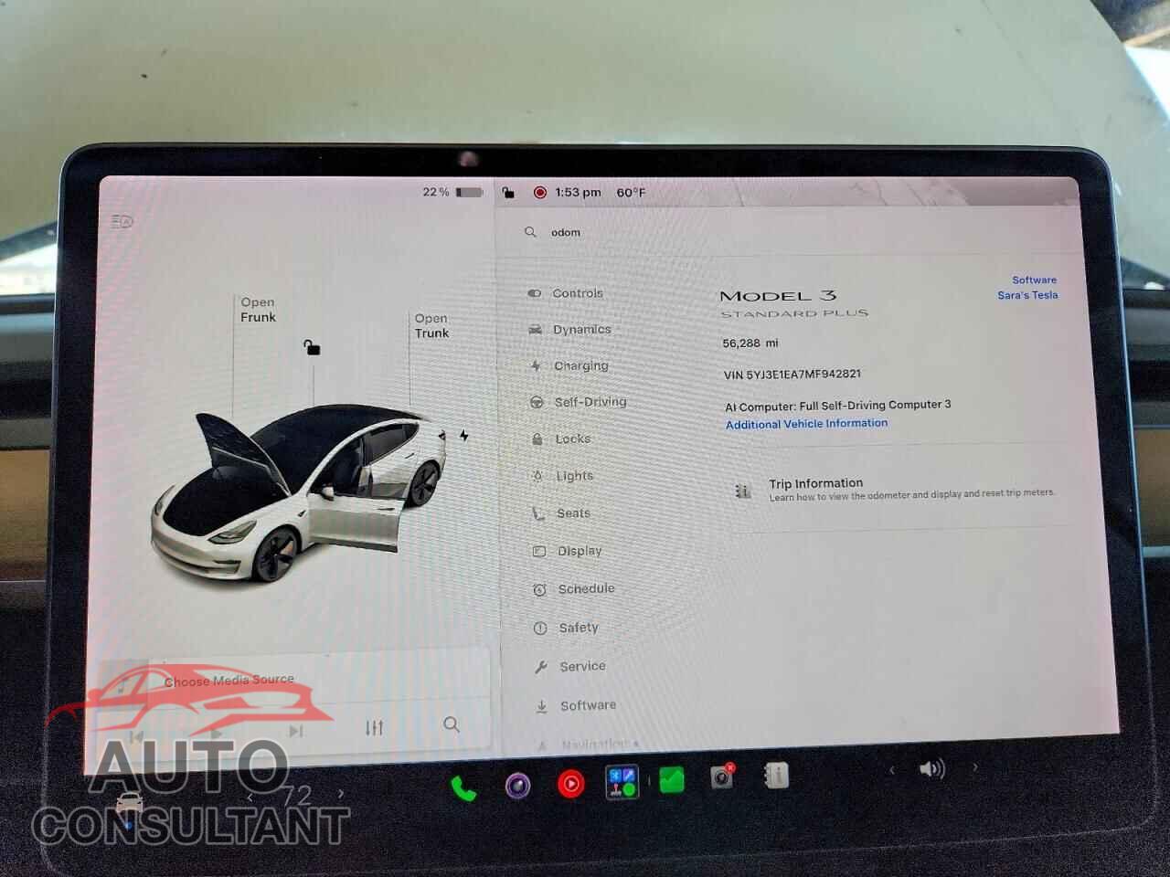 TESLA MODEL 3 2021 - 5YJ3E1EA7MF942821