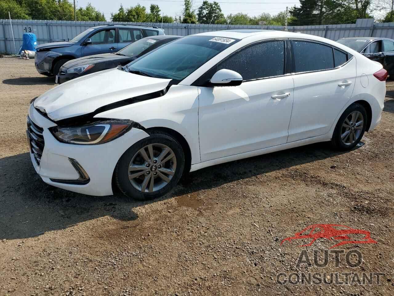 HYUNDAI ELANTRA 2018 - KMHD84LF6JU706042