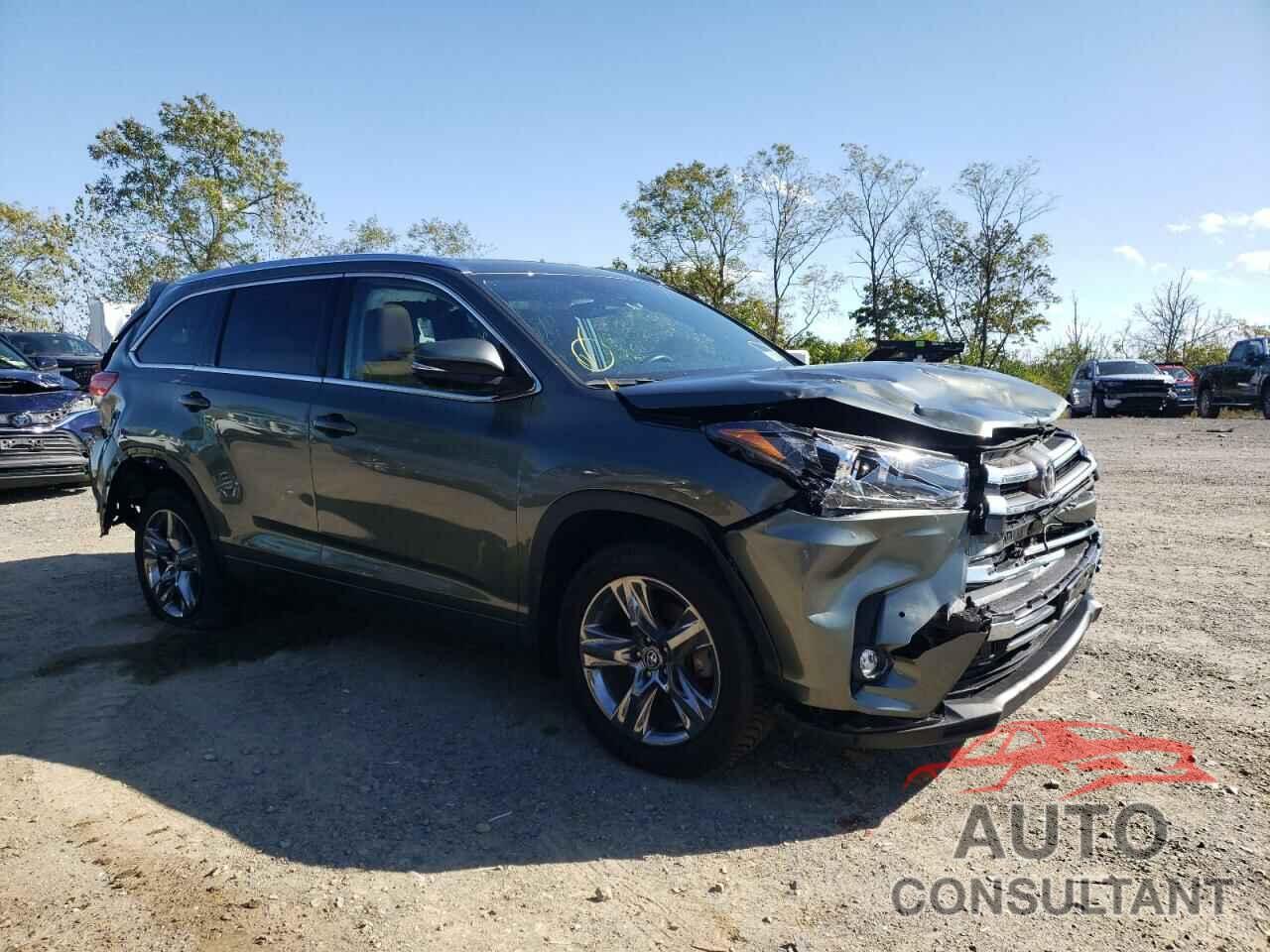 TOYOTA HIGHLANDER 2019 - 5TDDZRFH3KS710857