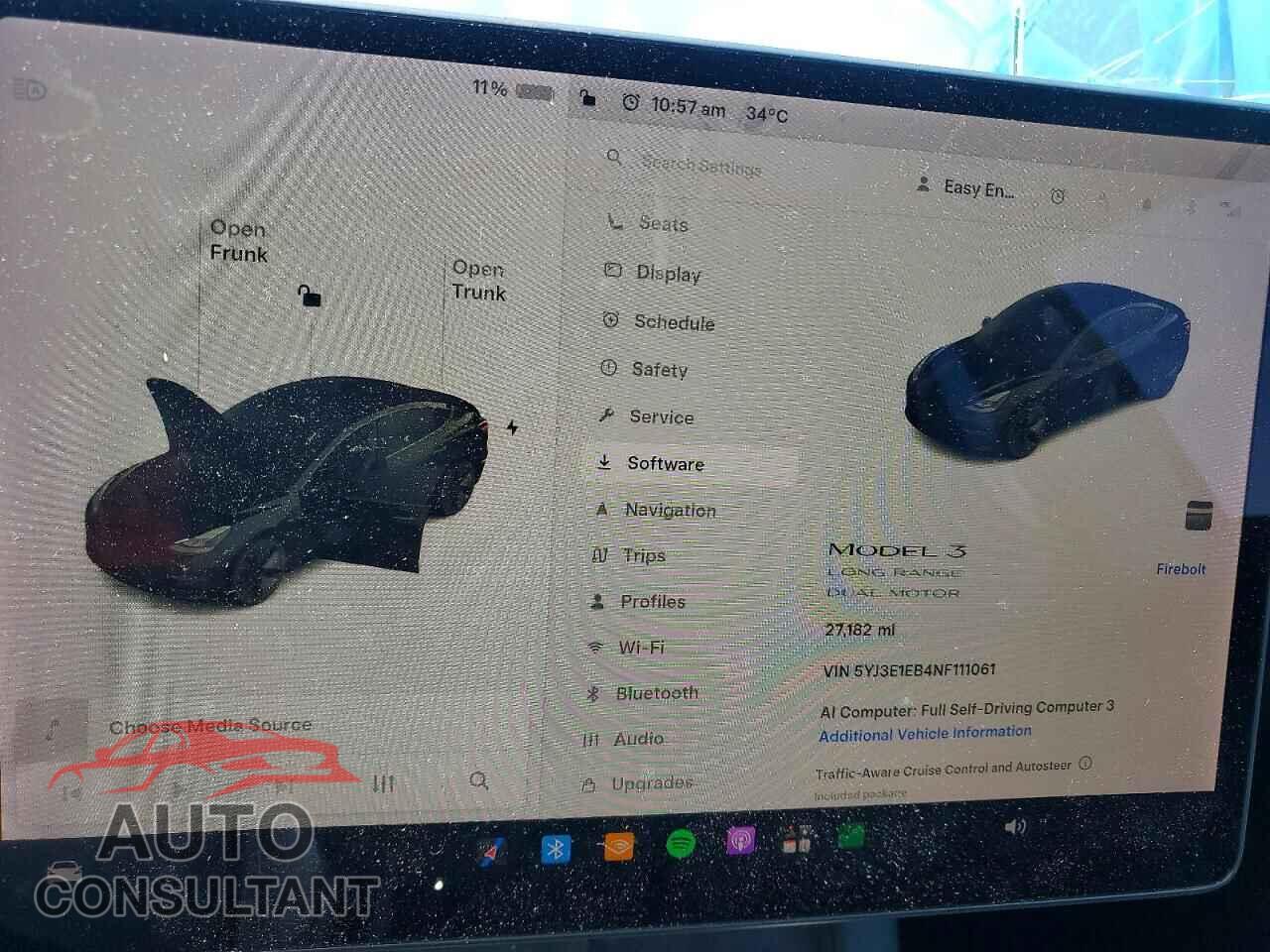 TESLA MODEL 3 2022 - 5YJ3E1EB4NF111061