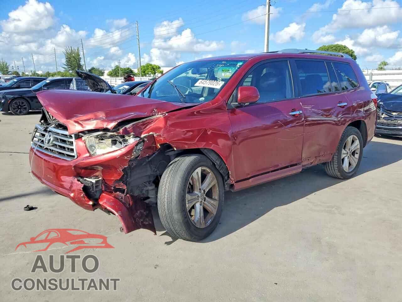 TOYOTA HIGHLANDER 2009 - JTEDS42A592069286