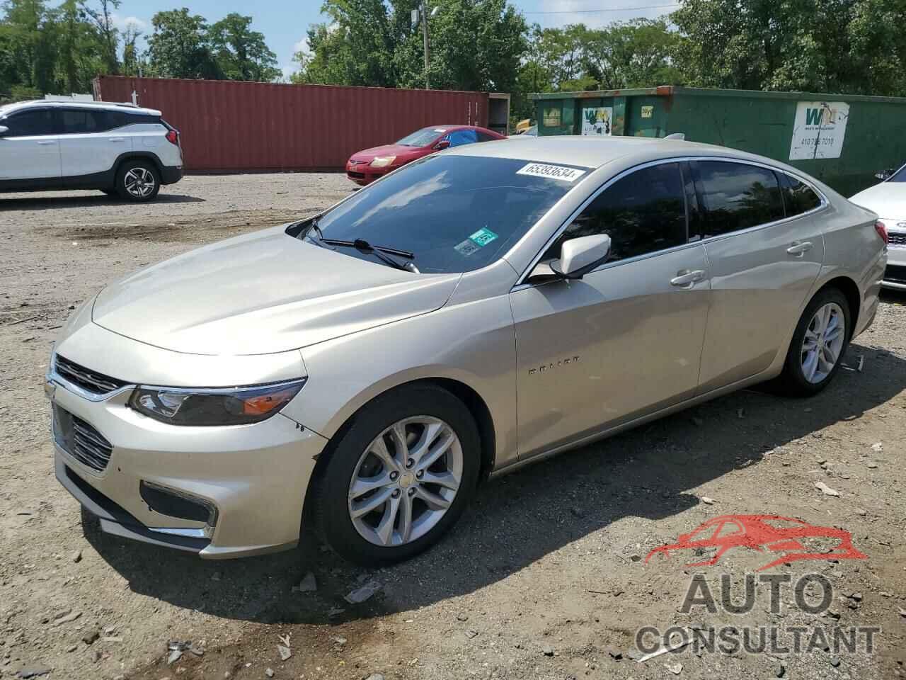 CHEVROLET MALIBU 2016 - 1G1ZE5ST9GF300150