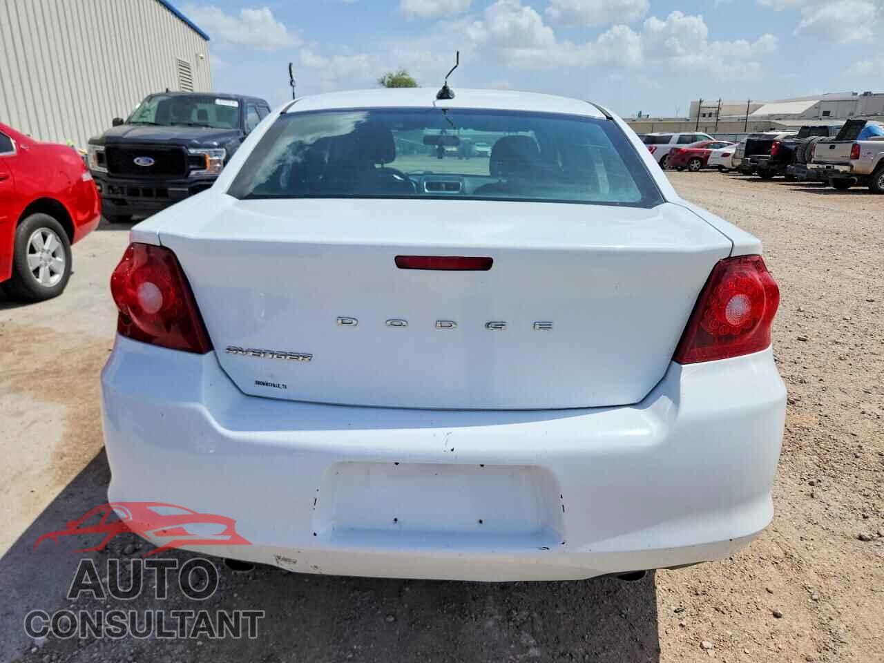 DODGE AVENGER 2013 - 1C3CDZAG2DN760378