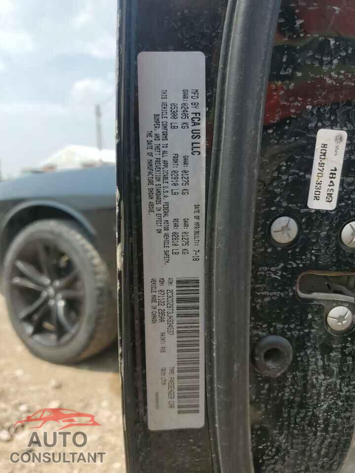 DODGE CHALLENGER 2018 - 2C3CDZBT3JH334537