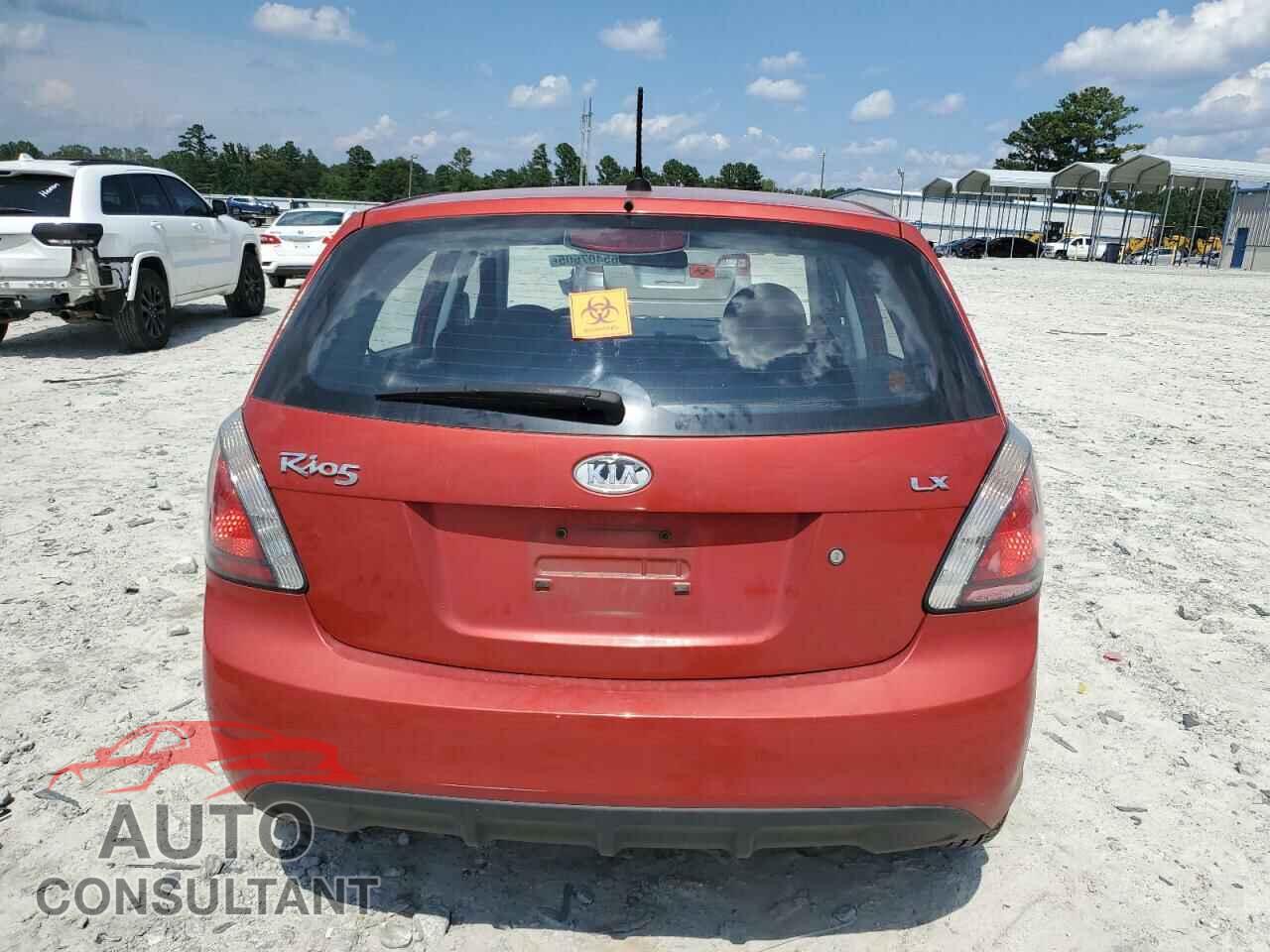 KIA RIO 2010 - KNADH5A35A6666444