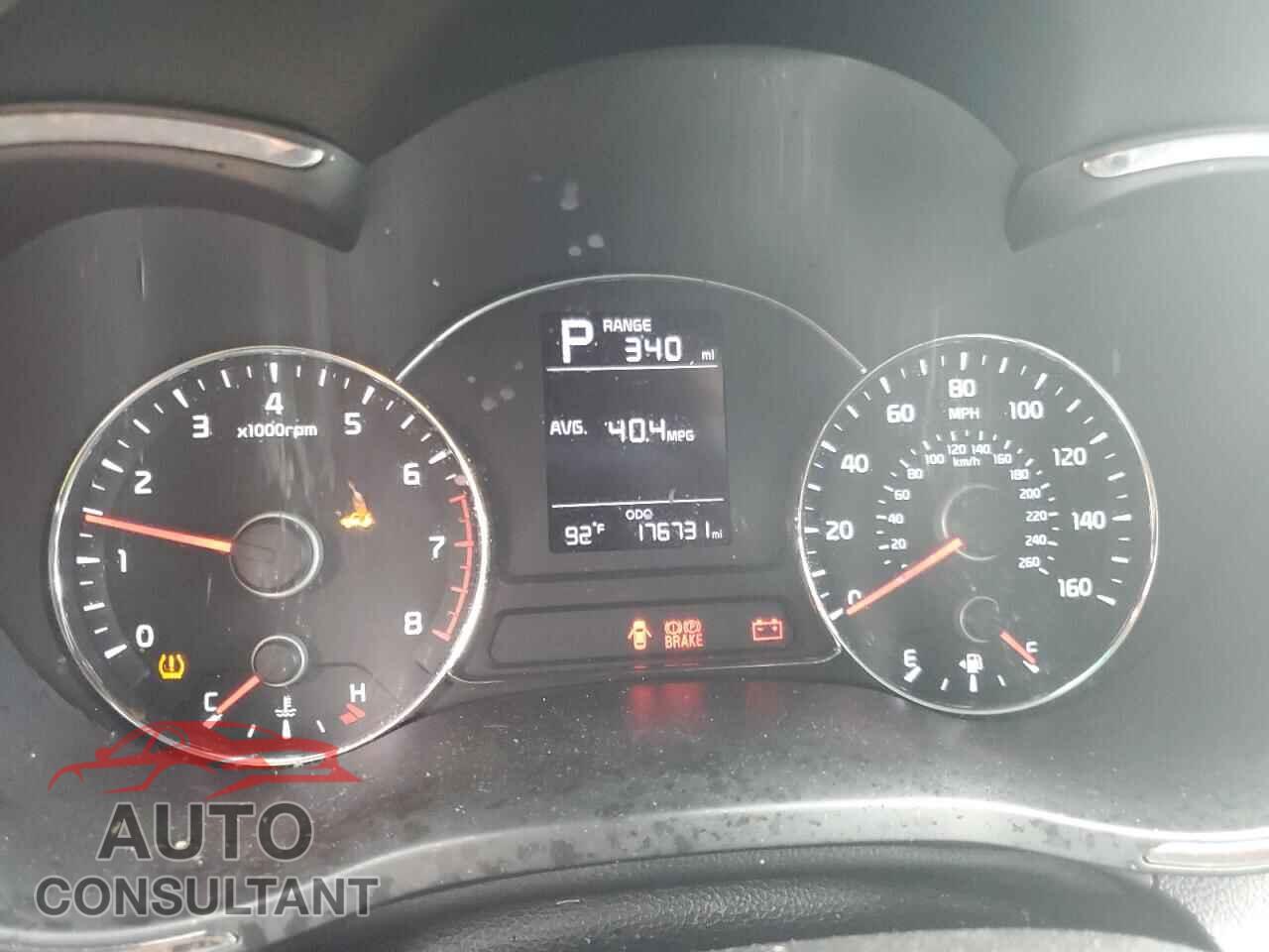 KIA FORTE 2017 - 3KPFK4A79HE093627