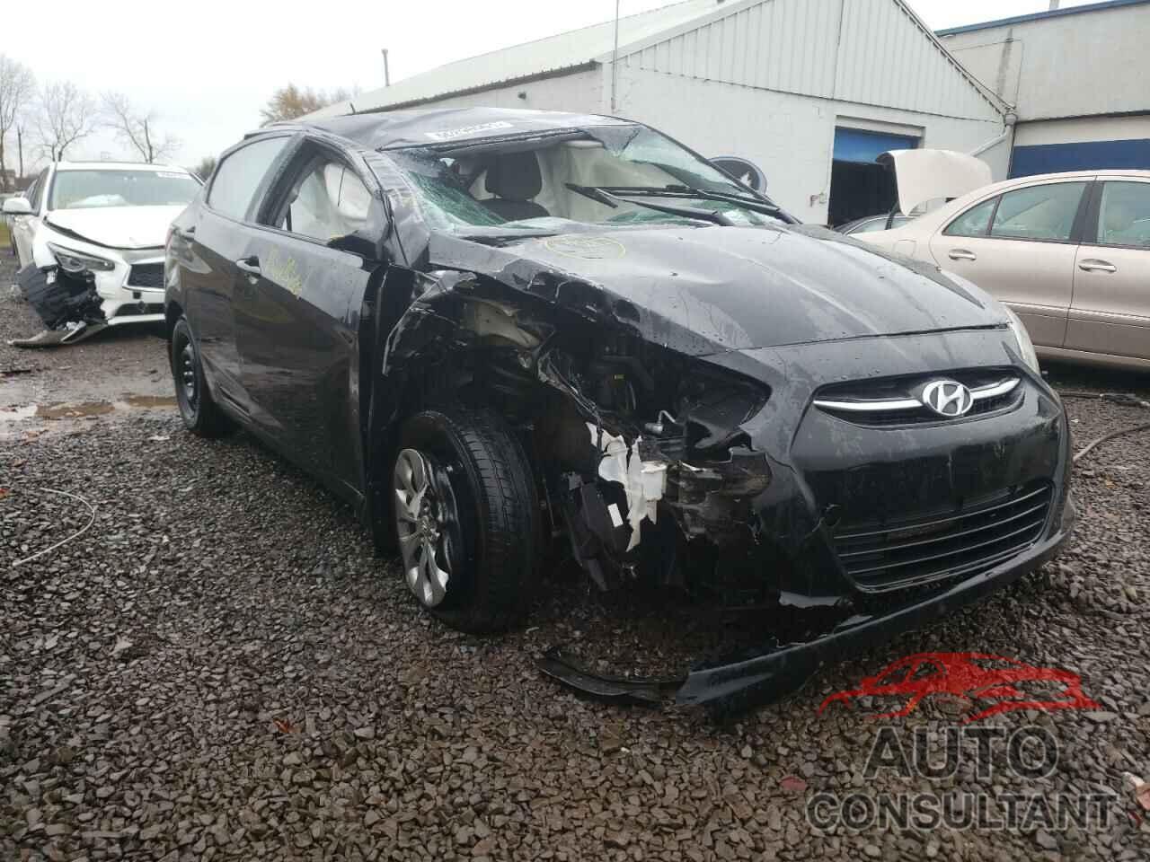 HYUNDAI ACCENT 2017 - KMHCT4AE1HU355216