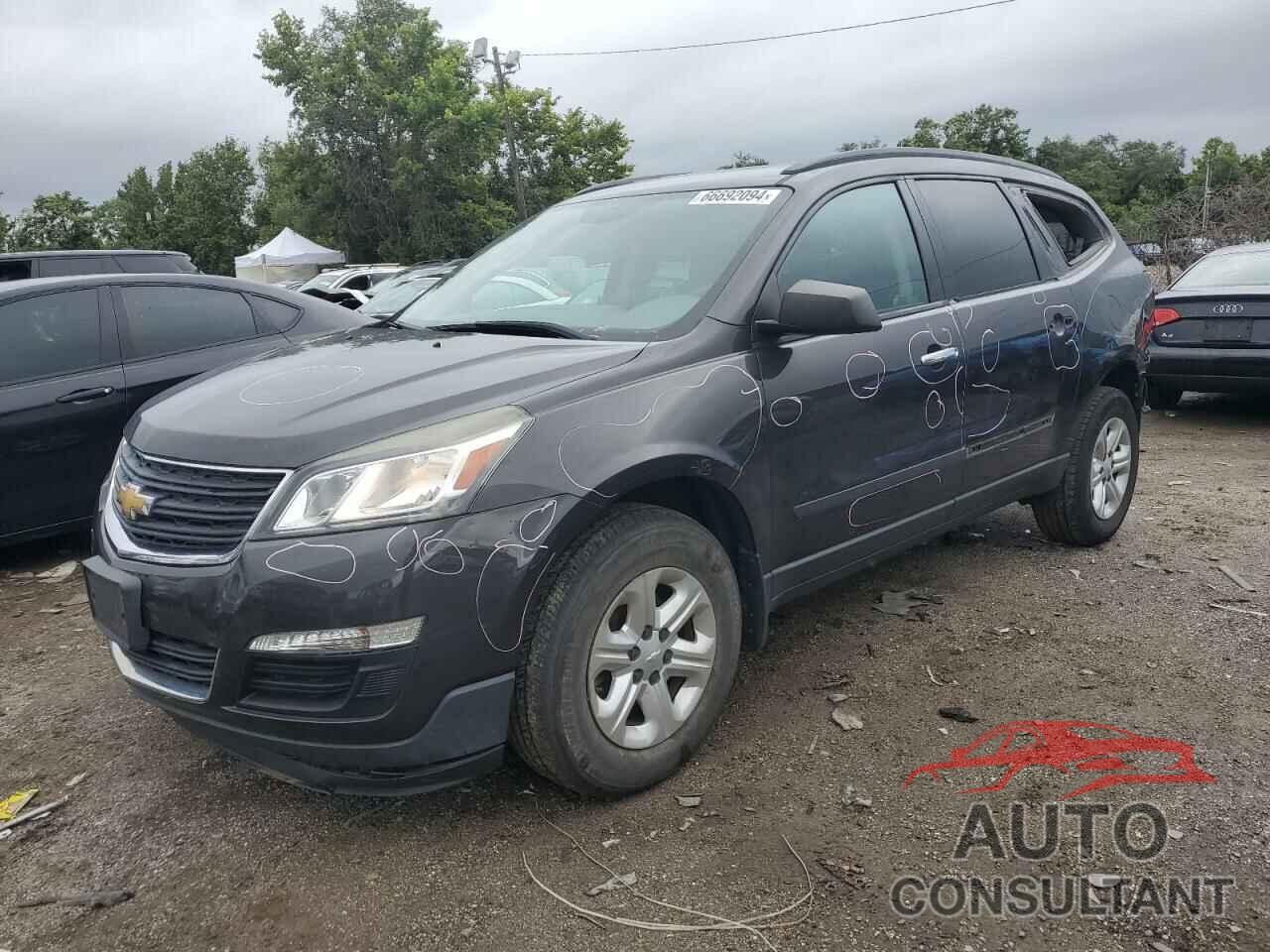 CHEVROLET TRAVERSE 2016 - 1GNKRFED8GJ143688