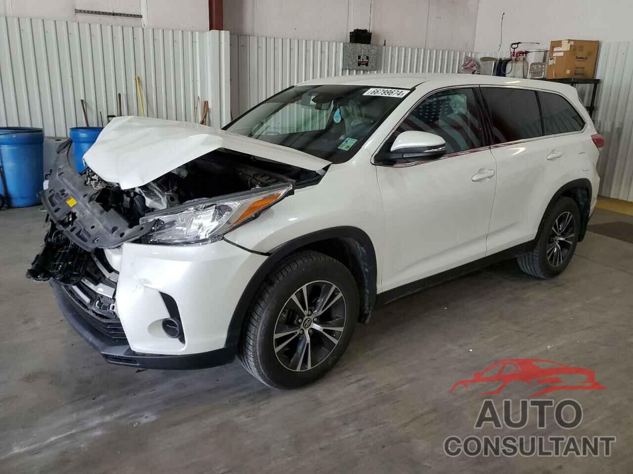 TOYOTA HIGHLANDER 2019 - 5TDZARFH6KS044638