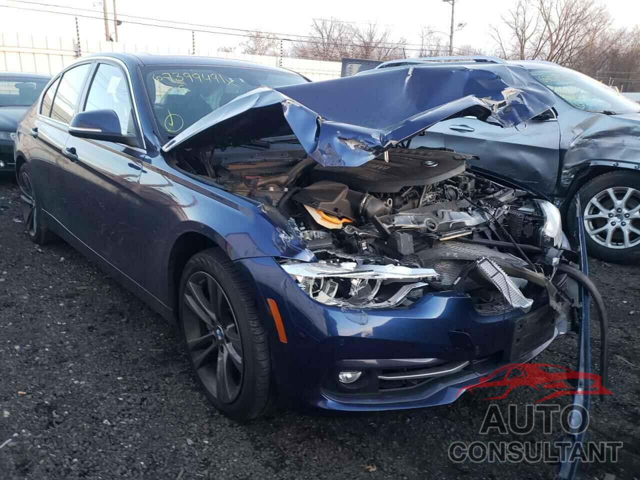 BMW 3 SERIES 2016 - WBA8B7C50GK368560