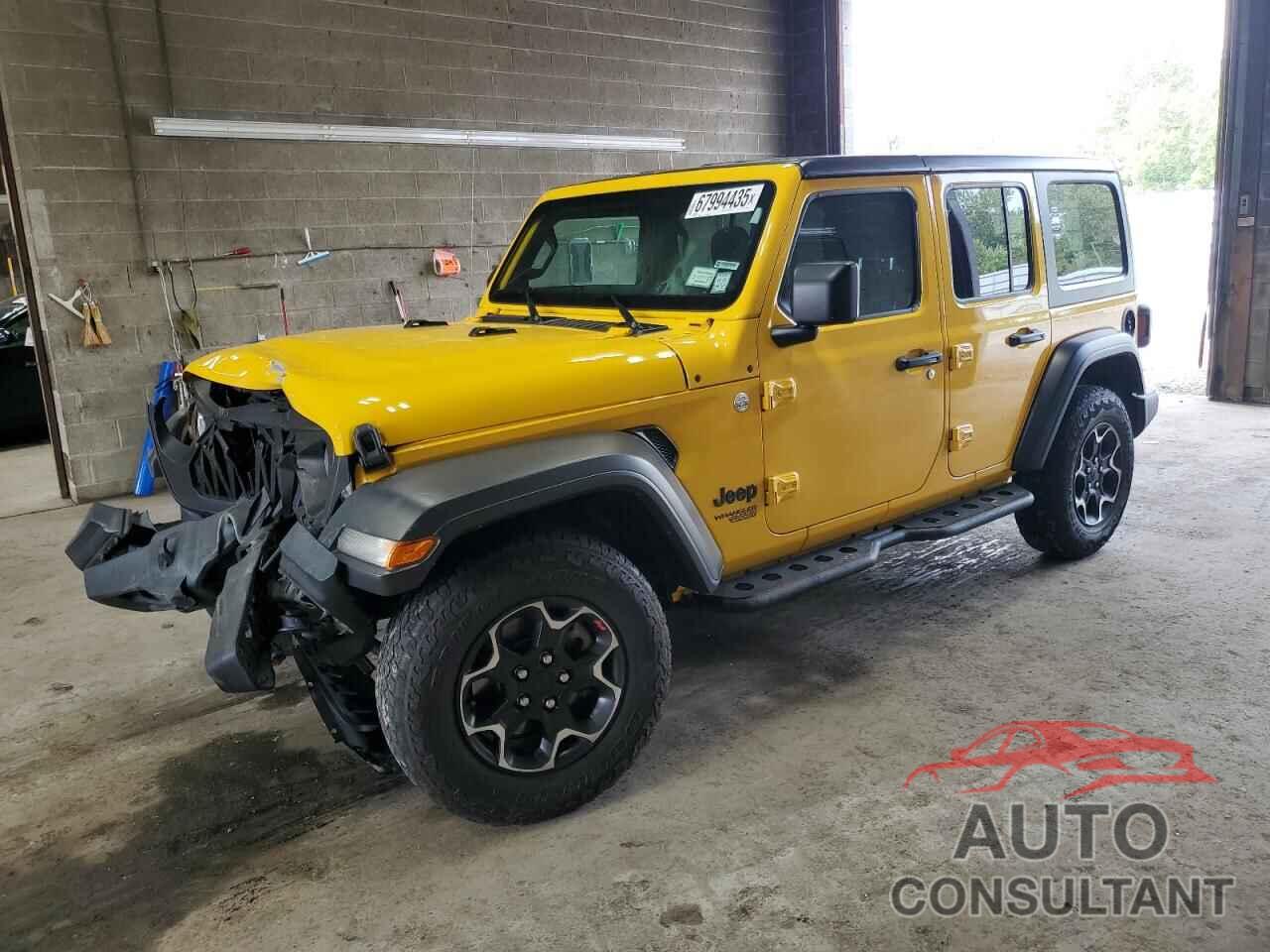 JEEP WRANGLER 2021 - 1C4HJXDN9MW702268
