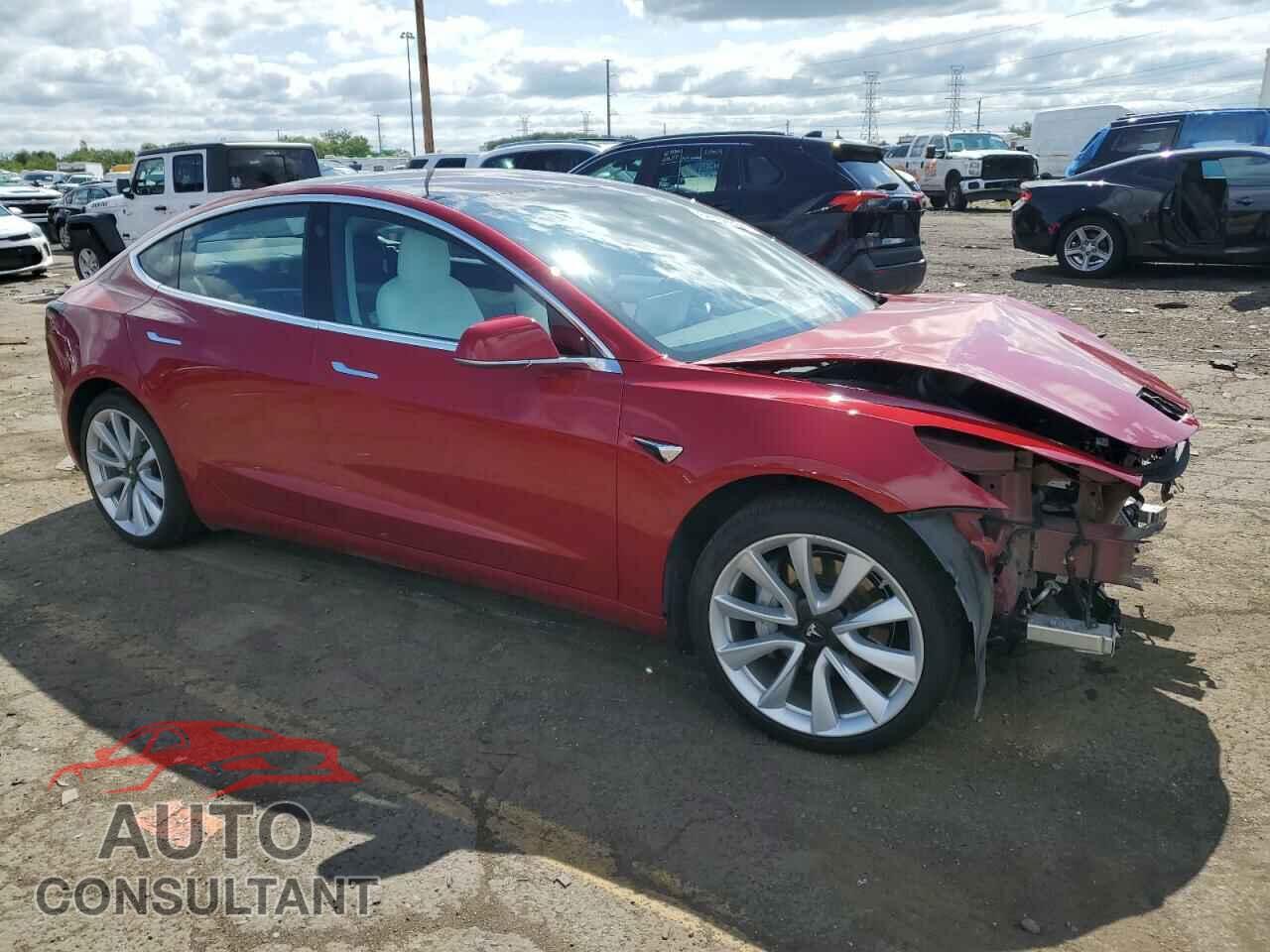 TESLA MODEL 3 2018 - 5YJ3E1EB9JF135172
