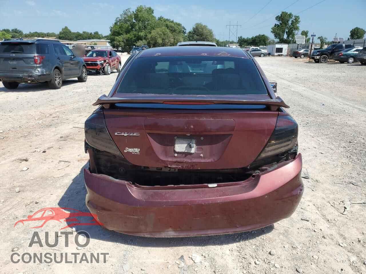 HONDA CIVIC 2012 - 2HGFB2F58CH606893