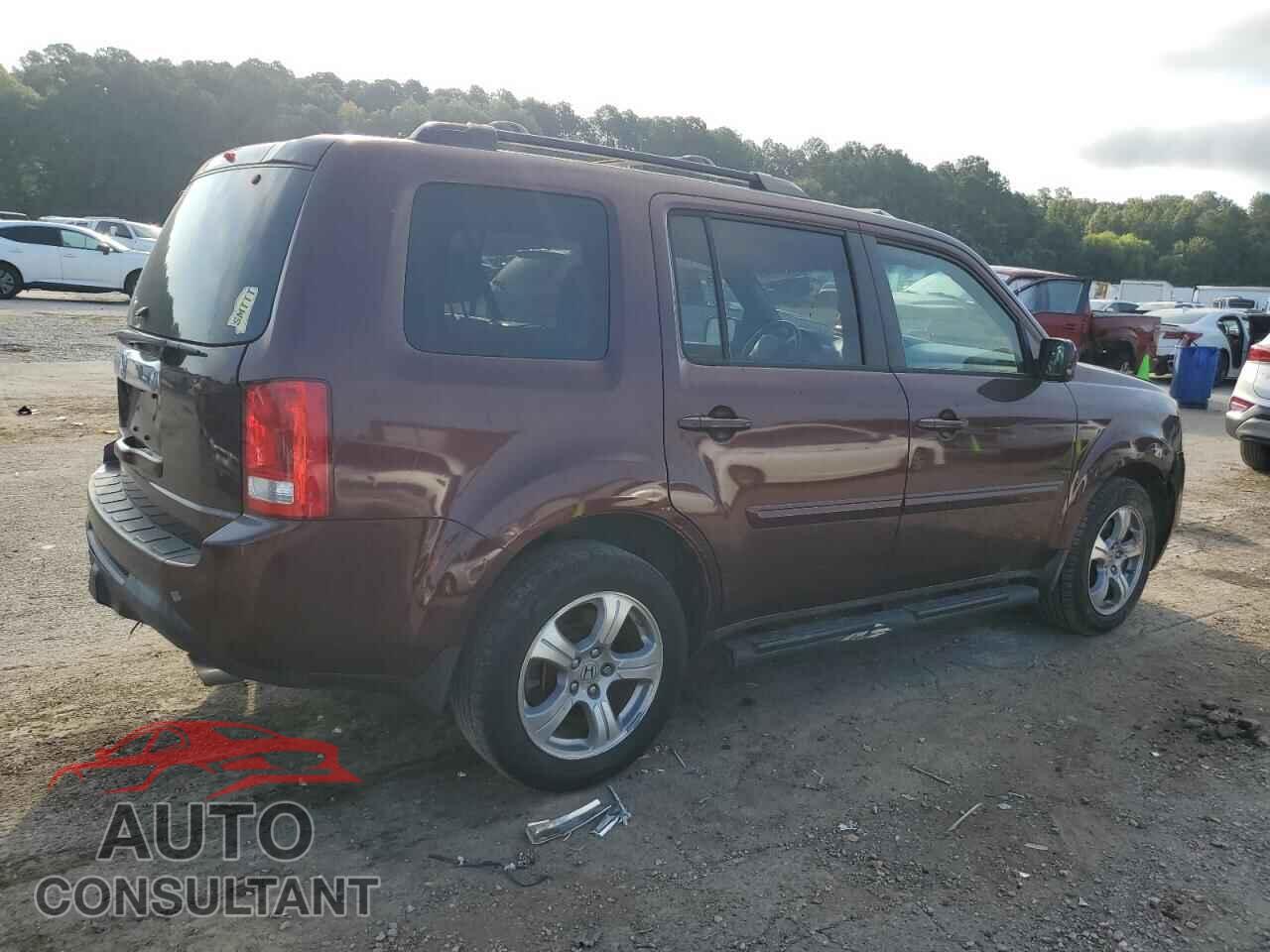 HONDA PILOT 2013 - 5FNYF3H50DB012949