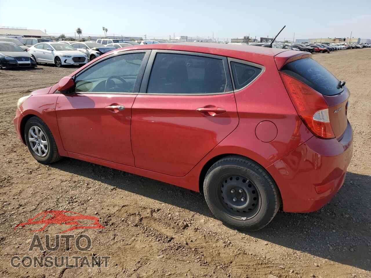 HYUNDAI ACCENT 2012 - KMHCT5AEXCU030787