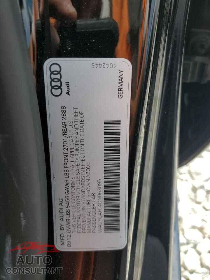 AUDI A7 2013 - WAUYGAFC4DN063095