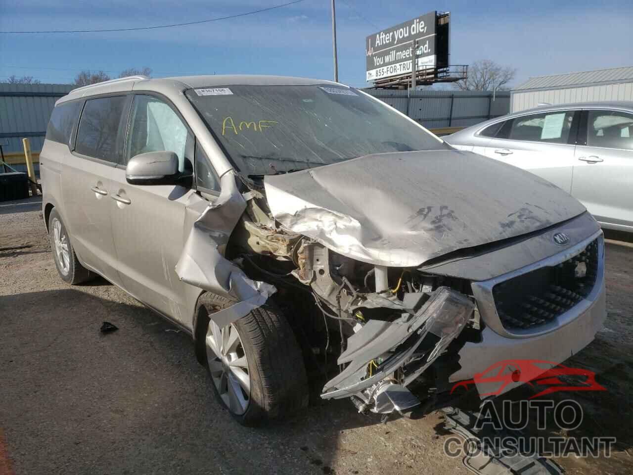 KIA SEDONA 2016 - KNDMB5C12G6164757