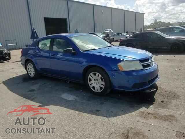 DODGE AVENGER 2013 - 1C3CDZAB2DN541585