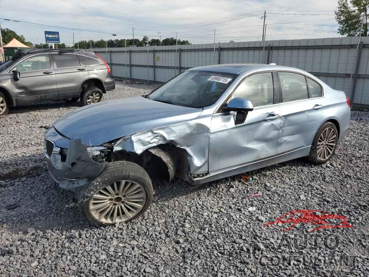 BMW 3 SERIES 2014 - WBA3A5C51EJ463956