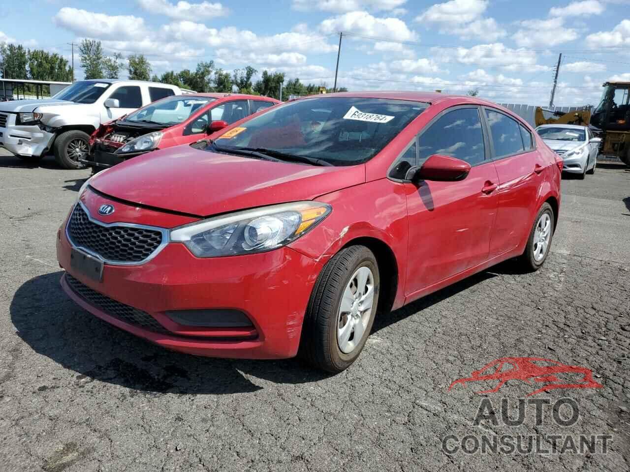 KIA FORTE 2016 - KNAFK4A68G5618000