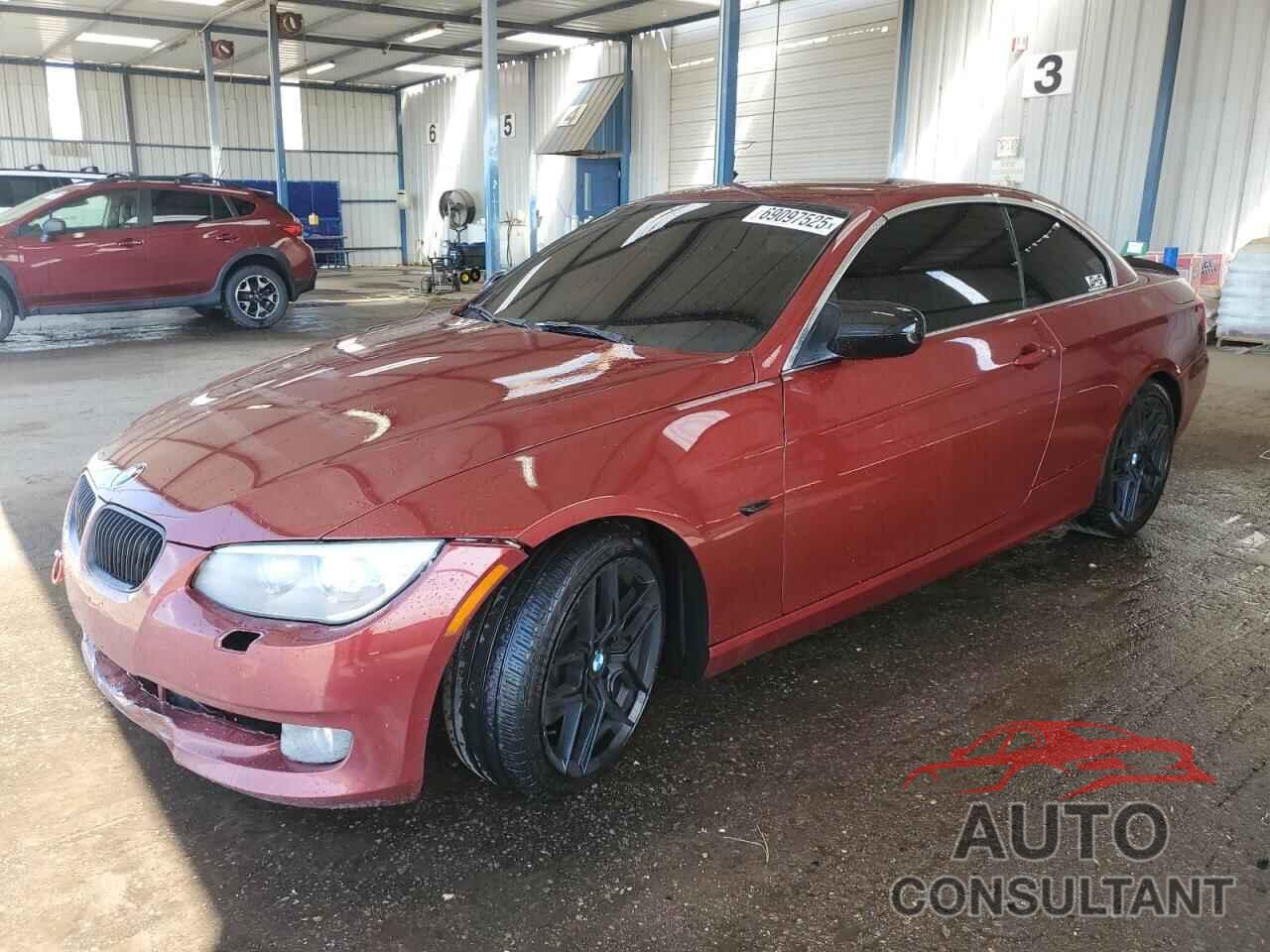 BMW 3 SERIES 2013 - WBADX7C59DJ589947