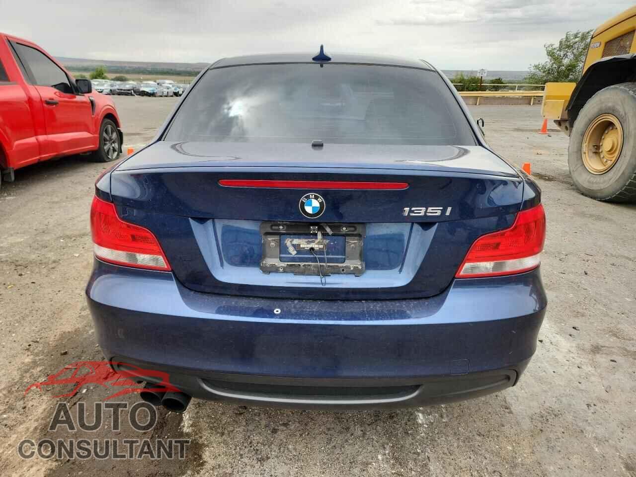 BMW 1 SERIES 2012 - WBAUC9C5XCVM12466