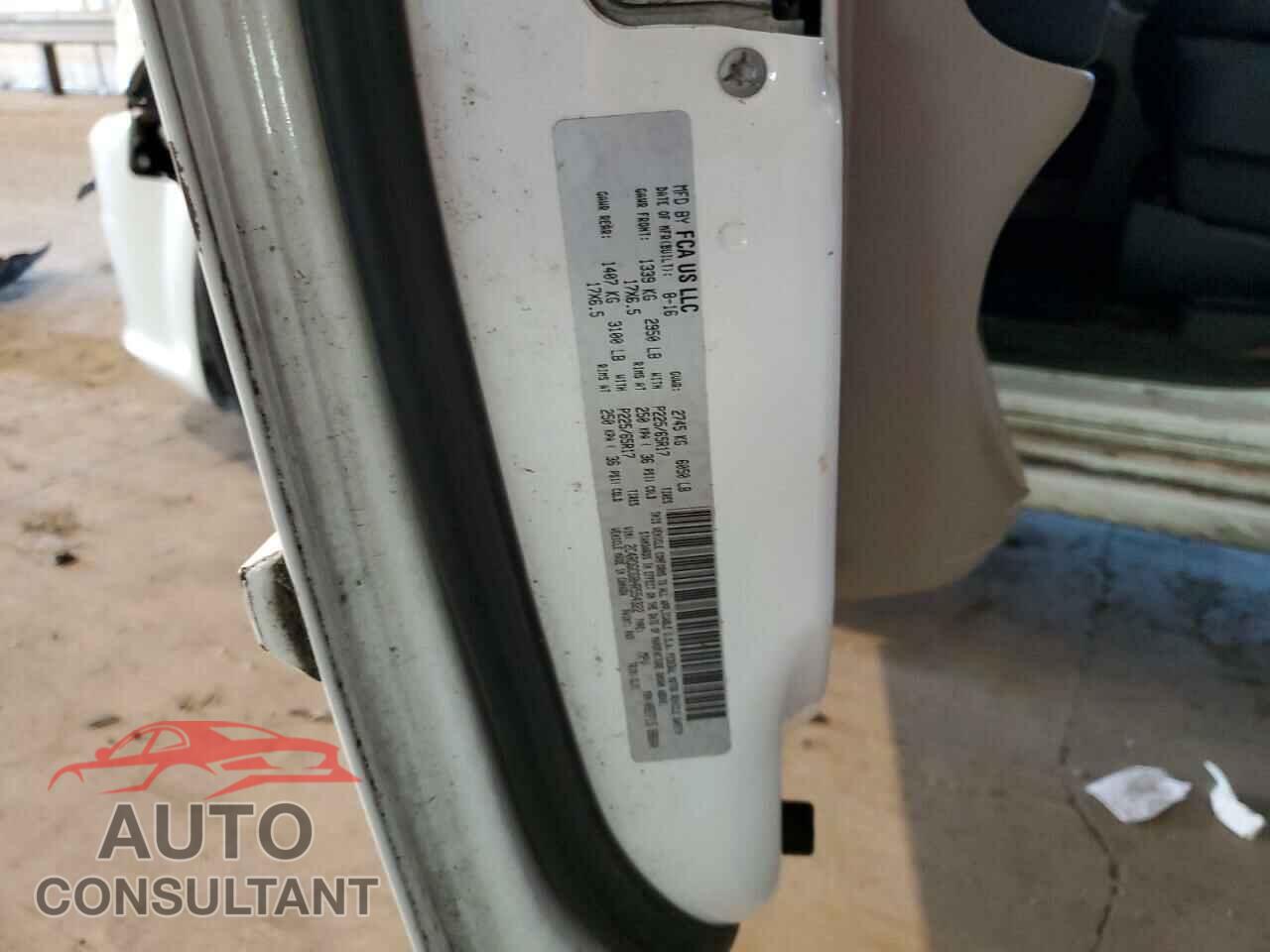 DODGE CARAVAN 2017 - 2C4RDGCG8HR554322