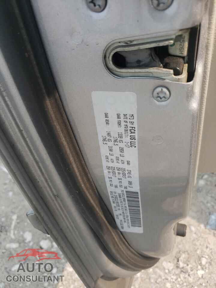 DODGE CARAVAN 2017 - 2C4RDGCG1HR672955