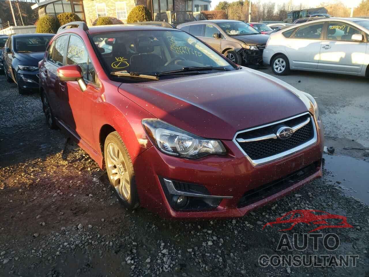 SUBARU IMPREZA 2016 - JF1GPAP63GH206926