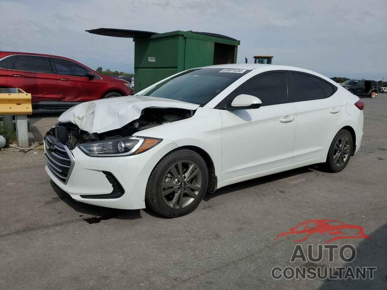 HYUNDAI ELANTRA 2018 - 5NPD84LF4JH357574