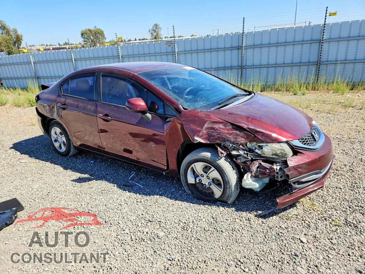HONDA CIVIC 2013 - 19XFB2F56DE043550