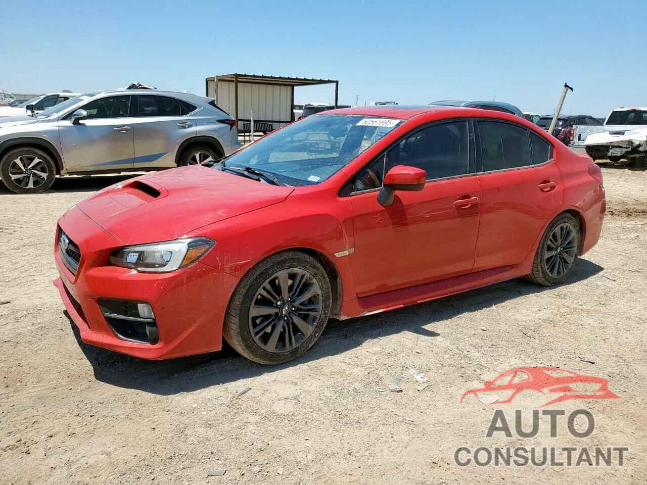 SUBARU WRX 2015 - JF1VA1J68F8813209