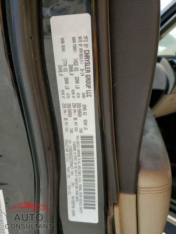 DODGE DURANGO 2014 - 1C4RDHAG2EC970427