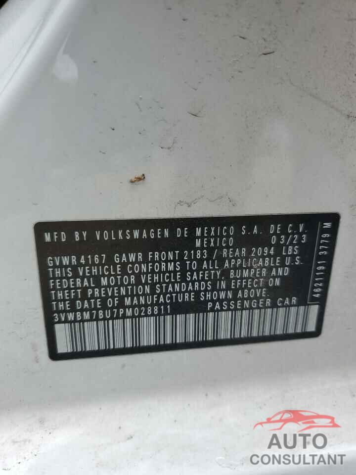 VOLKSWAGEN JETTA 2023 - 3VWBM7BU7PM028811