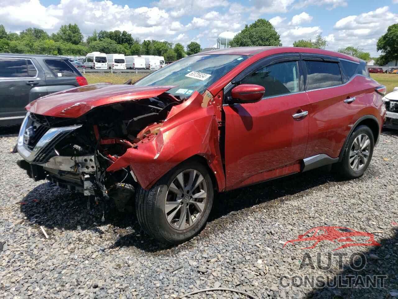 NISSAN MURANO 2017 - 5N1AZ2MH9HN150009