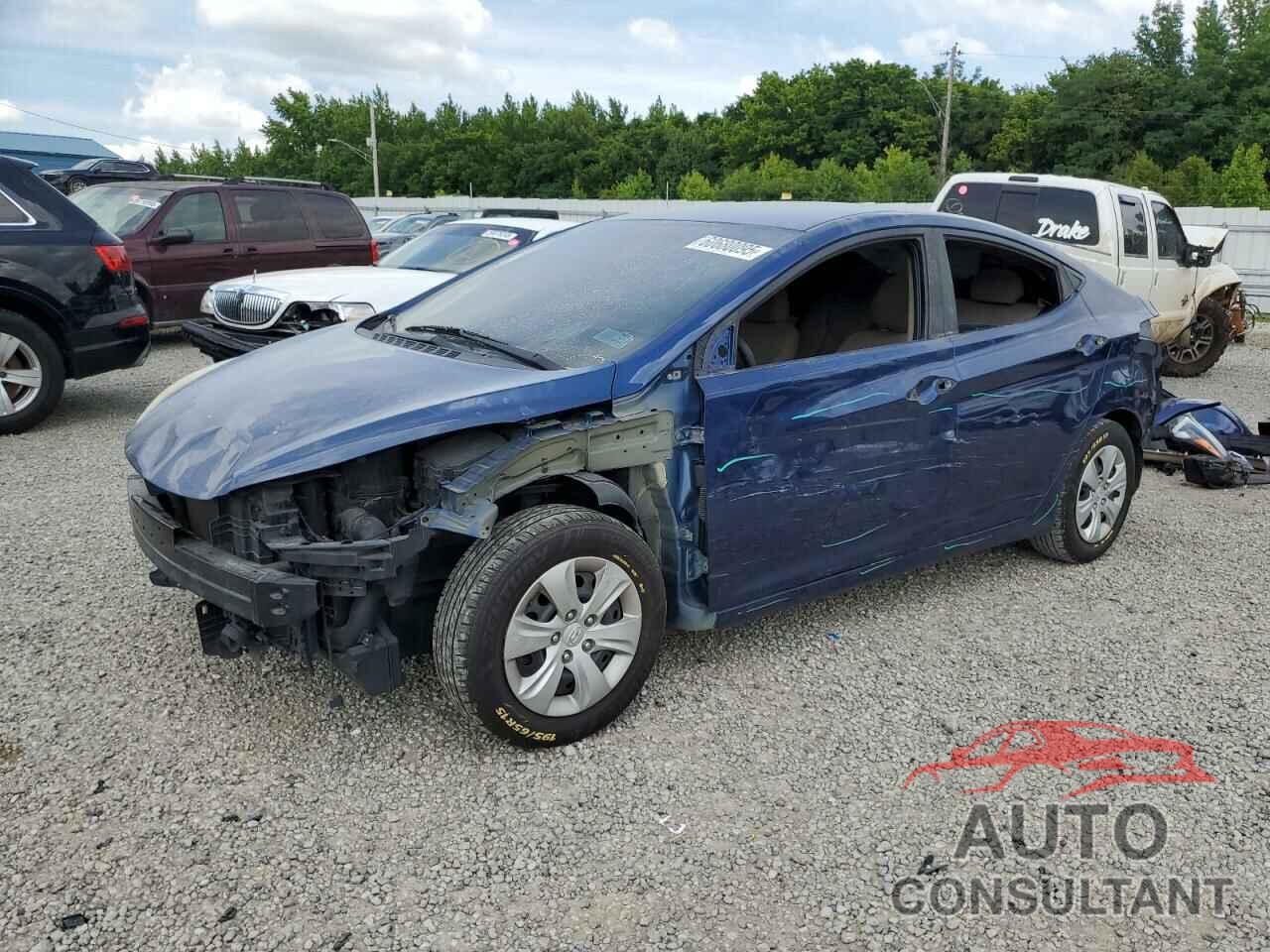 HYUNDAI ELANTRA 2016 - 5NPDH4AE3GH791763