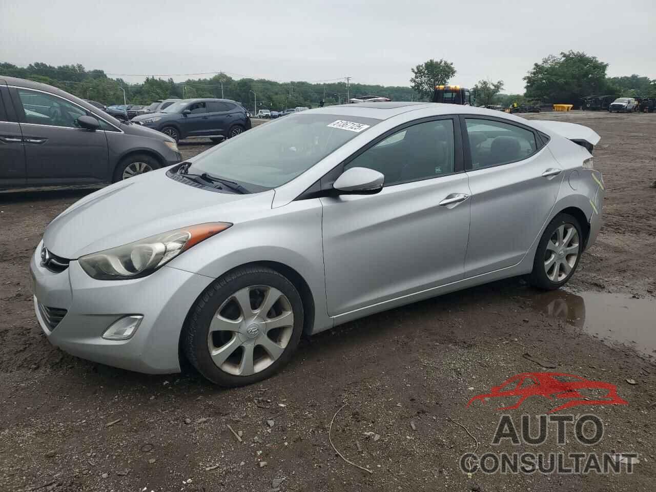 HYUNDAI ELANTRA 2012 - KMHDH4AE3CU316626