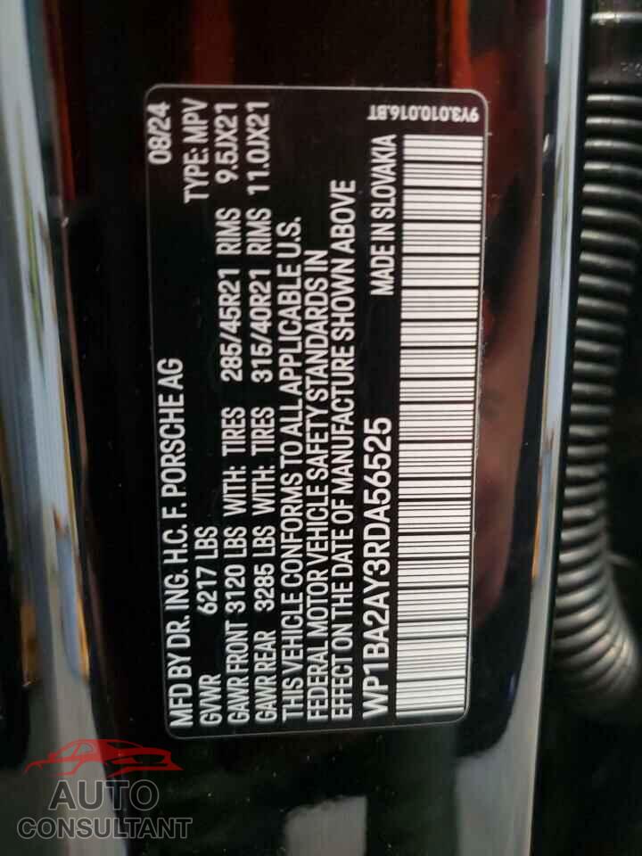 PORSCHE CAYENNE 2024 - WP1BA2AY3RDA56525