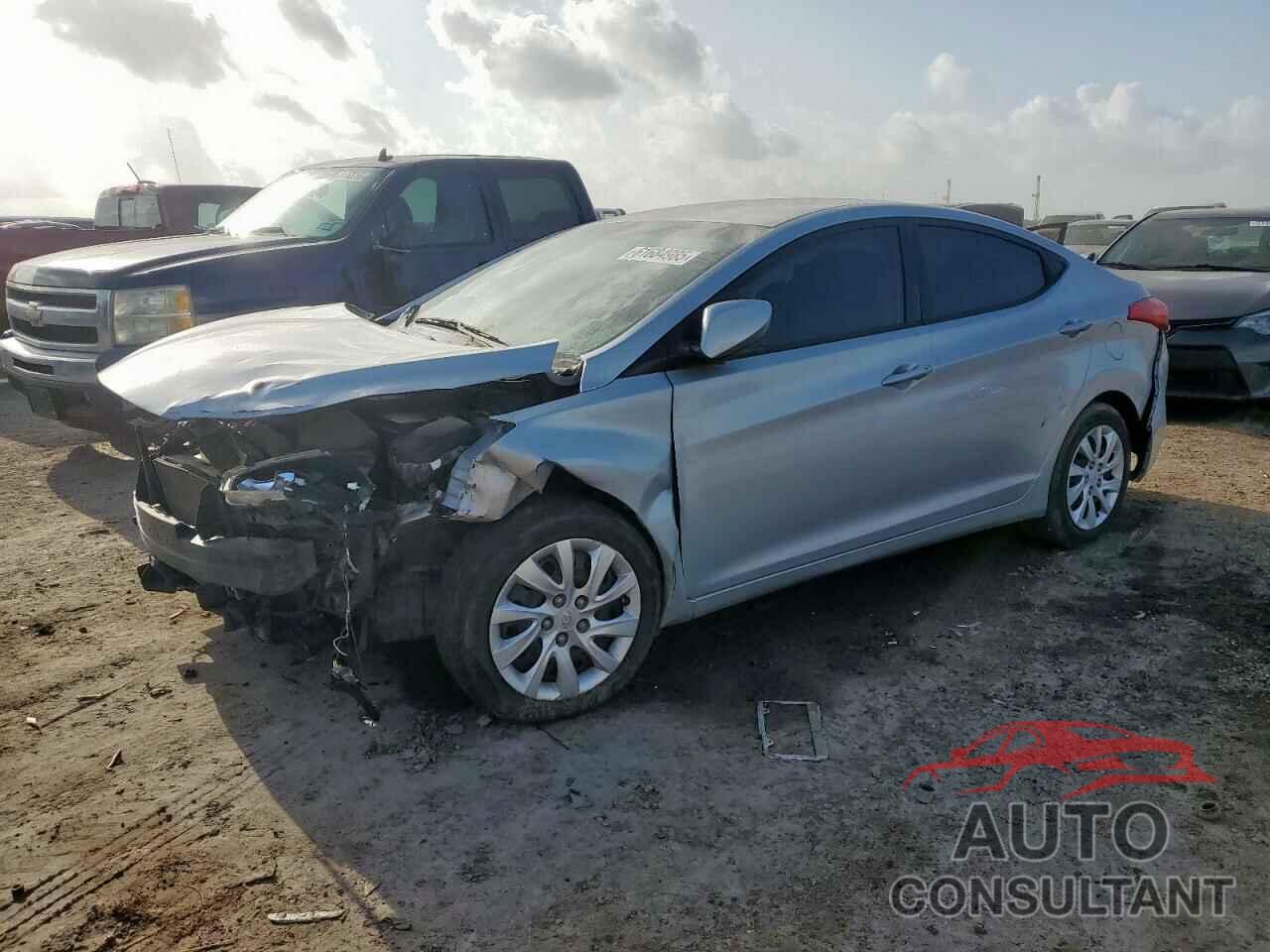 HYUNDAI ELANTRA 2012 - 5NPDH4AE1CH074661