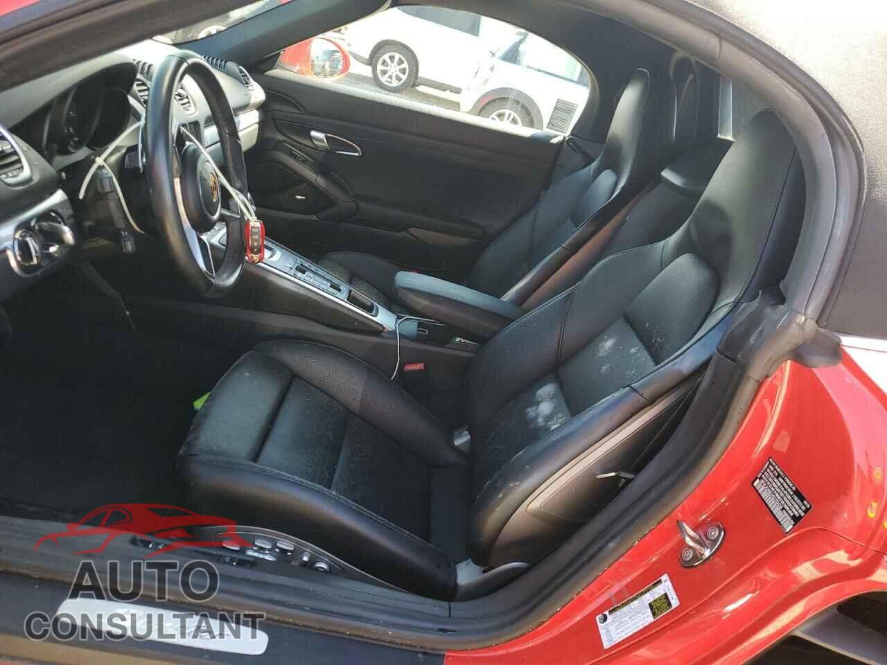 PORSCHE BOXSTER 2017 - WP0CA2A81HS220418