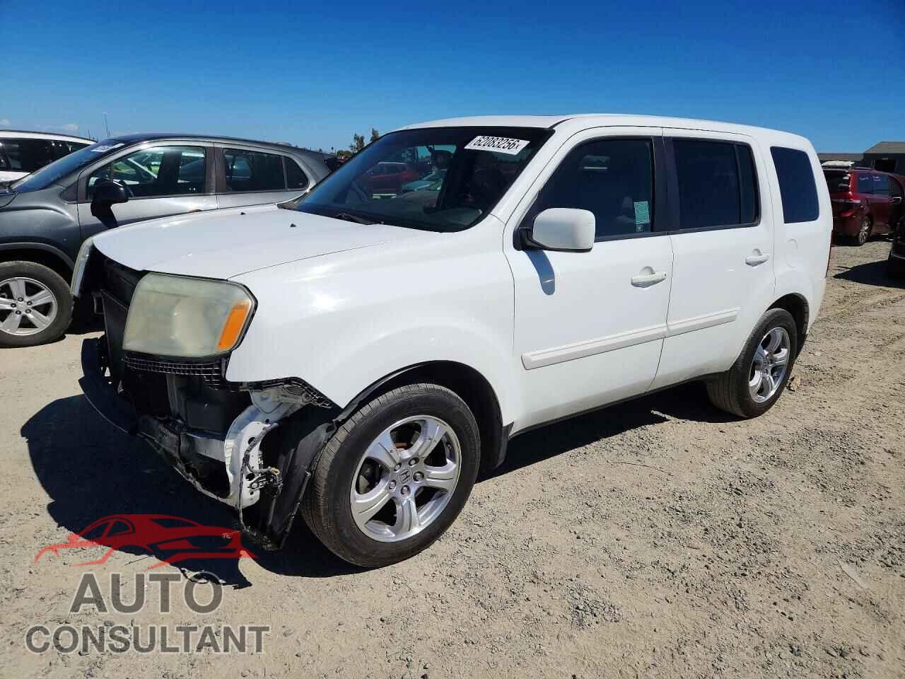 HONDA PILOT 2012 - 5FNYF3H50CB041088