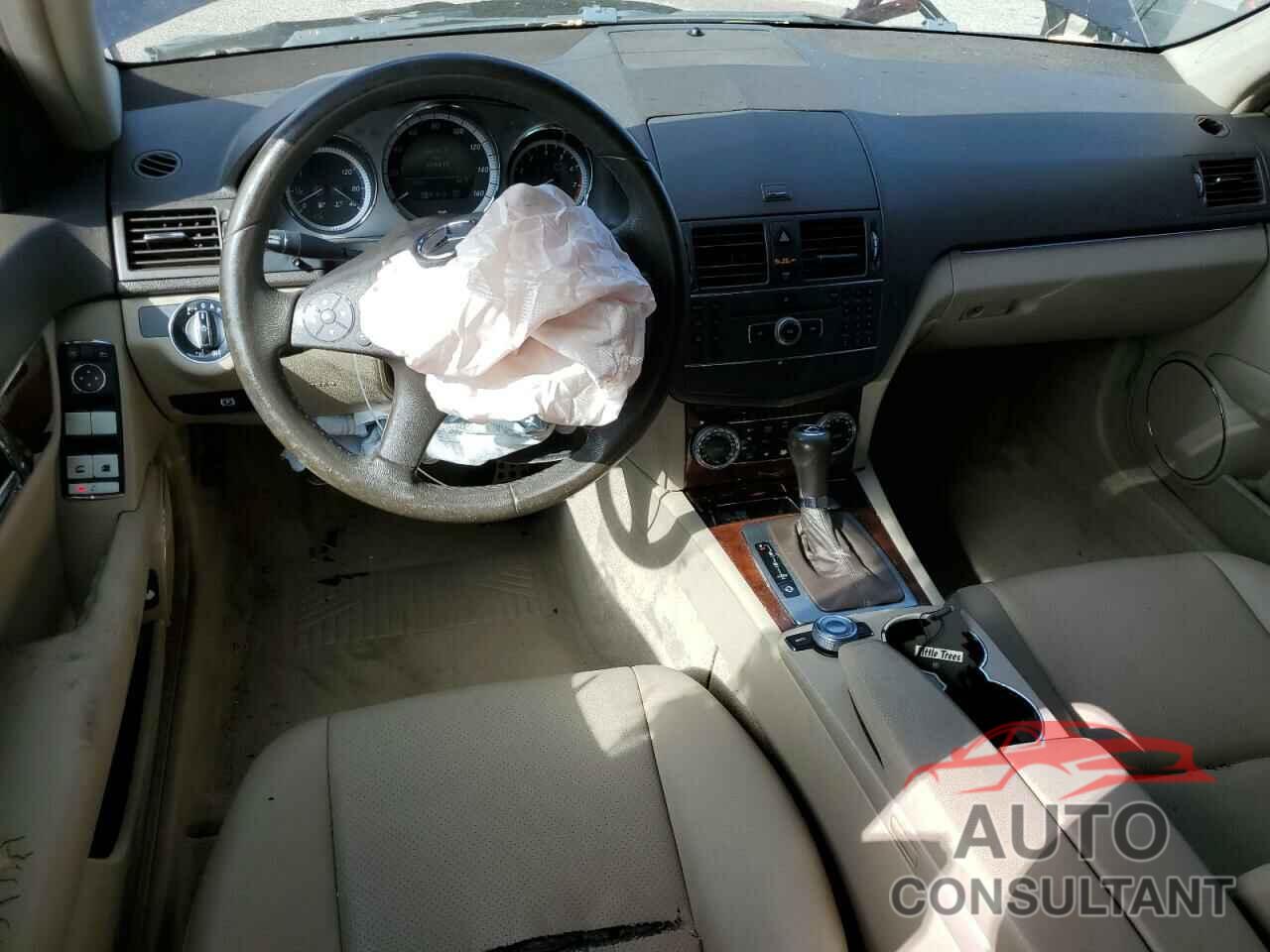 MERCEDES-BENZ C-CLASS 2010 - WDDGF5EB7AR088729