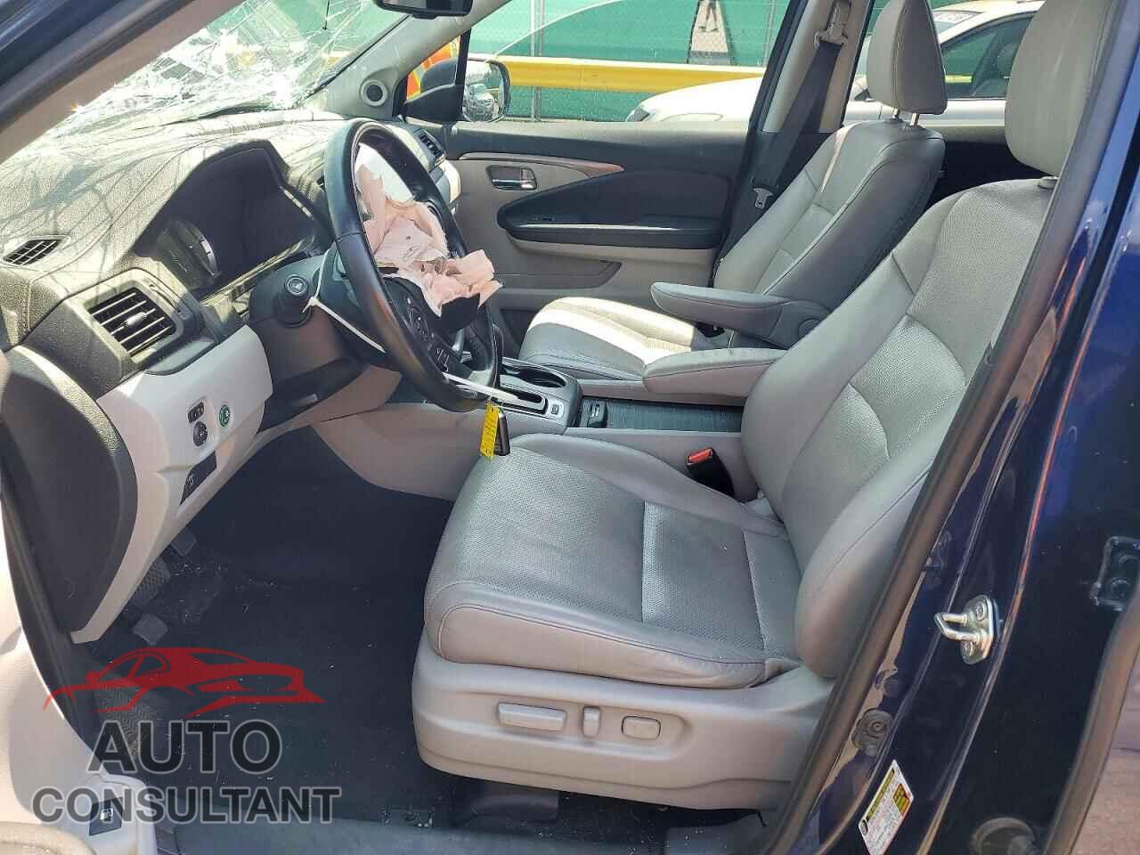 HONDA RIDGELINE 2017 - 5FPYK3F60HB027312