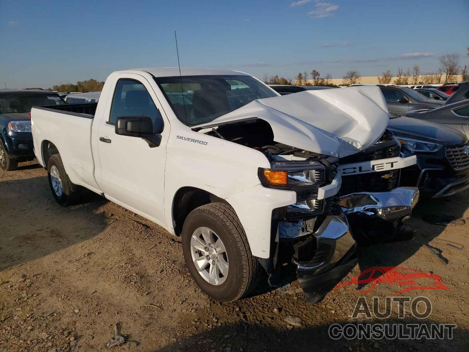 CHEVROLET SILVERADO 2021 - 3GCNWAEF1MG307539