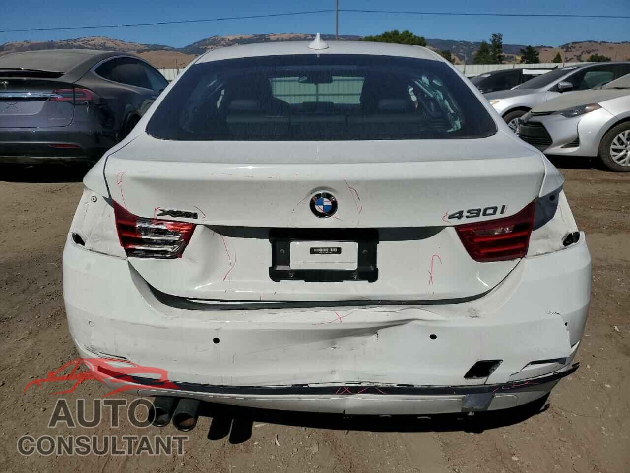 BMW 4 SERIES 2017 - WBA4F9C33HG813021