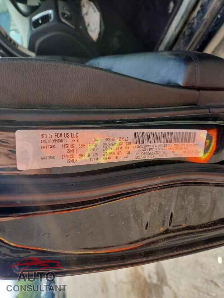 DODGE DURANGO 2017 - 1C4RDJDG9HC667023