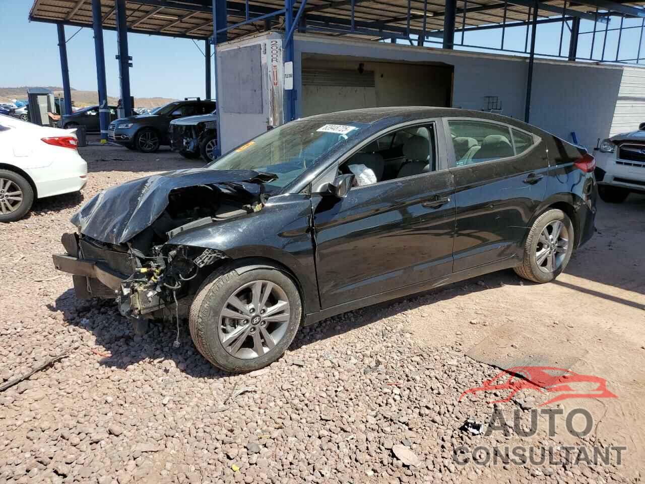HYUNDAI ELANTRA 2018 - KMHD84LF2JU468769
