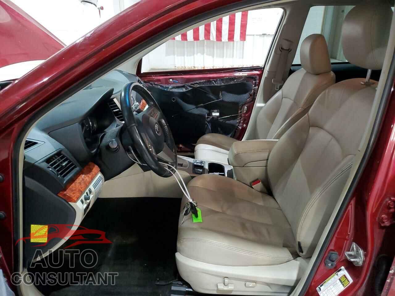 SUBARU OUTBACK 2011 - 4S4BRBKC4B3412825