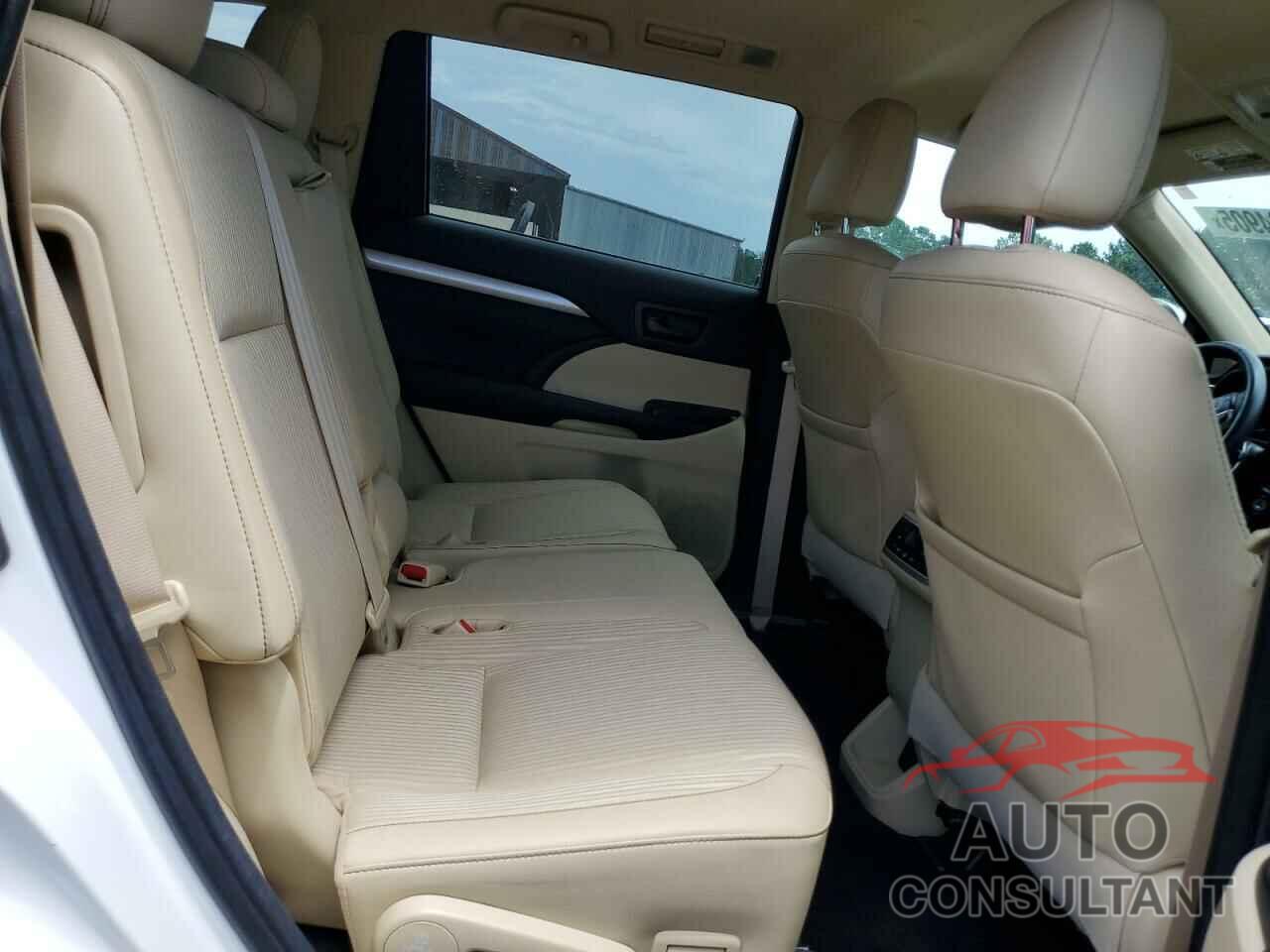 TOYOTA HIGHLANDER 2016 - 5TDZKRFH1GS122358